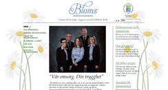 Desktop Screenshot of blomsbegravningsbyra.se